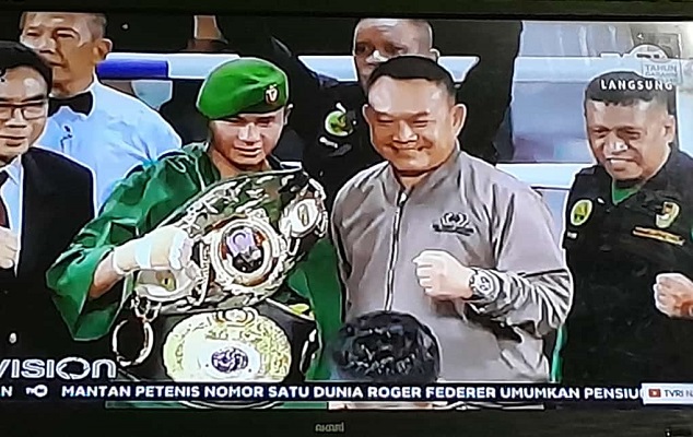 Petinju Profesional Kodam III/Siliwangi Boxing Camp Berhasil Menjuarai Event Tinju Bertaraf Internasional dan Nasional
