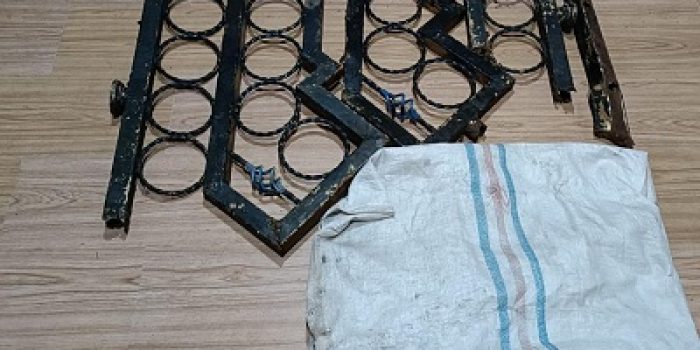 FA Ditangkap Tim Opsnal Polsek Bangko Polres Rohil Diduga Curi Pagar Besi