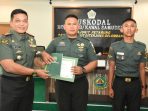 Prajurit Berprestasi Dapat Apresiasi dari Danrem 023/KS