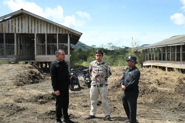 Bupati Bersama Mendampingi PT Parna Raya, Meninjau Progress Pembangunan Food Estate Desa Ulumerah
