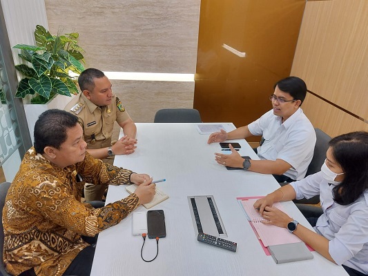 Tindak Lanjutin Instruksi Presiden, Bupati Pakpak Bharat Datangi Kementrian PUPR 