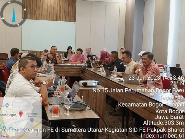 Rapat Koordinasi Penyiapan SID Lahan Pertanian Produktif di Hotel Bigland, Kota Bogor dihadiri Oleh Pemkab Pakpak Bharat