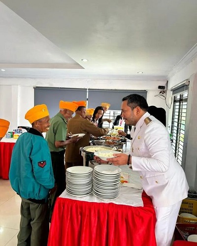 Bupati Pakpak Bharat Bertemu Para Pejuang dan Veteran Kemerdekaan RI di Rumah Jabatan Bupati PB