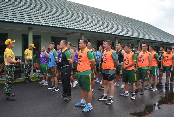 Prajurit Korem 023KS Menggelar Samapta Periodik Semester II Ta. 2023