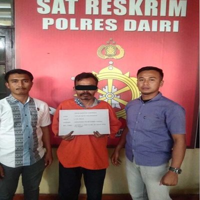 Sat Reskrim Polres Meringkus Pelaku KDRT, Akibat Tolak Cerai dengan Istri
