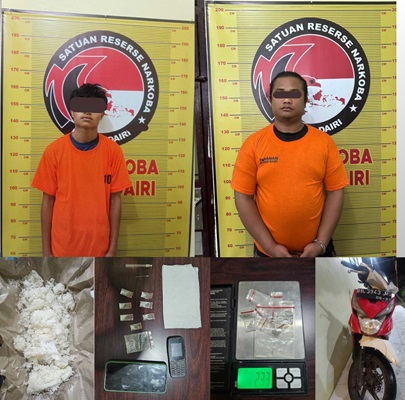 Personil Sat Narkoba Meringkus Pemuda Diduga Hendak Selundupkan Sabu ke Ruang Tahanan Polres Dairi