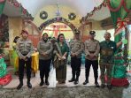 Wakapolres Dairi Keliling Lokasi Gereja di Sidikalang Memastikan Ibadah Malam Natal Berjalan Aman dan Kondusif