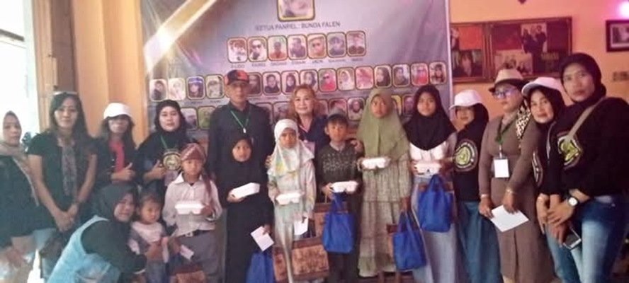 FBN Berikan Santunan kepada Tujuh Anak Yatim Piatu