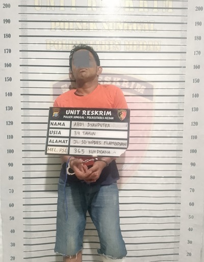 Polsek Sunggal Mengungkap 2 Pelaku Diduga Pencurian dengan Kekerasan