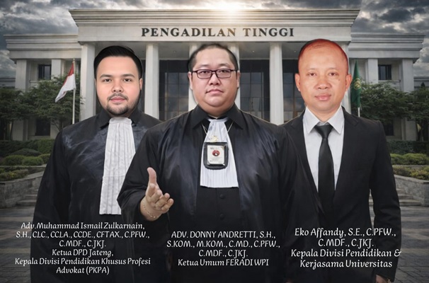 Maret 2026, FERADI WPI Mengadakan Penyumpahan Advokat di Pengadilan Tinggi Semarang