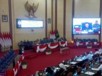 DPRD Kota Medan menggelar Rapat Paripurna dengan agenda penyampaian hasil pembahasan Perubahan APBD DPRD Kota Medan menggelar Rapat Paripurna dengan agenda penyampaian hasil pembahasan Perubahan APBD, pandangan fraksi-fraksi, serta persetujuan bersama DPRD dan kepala daerah terhadap Ranperda Perubahan APBD Tahun Anggaran 2026, Selasa (29/9/2026).
