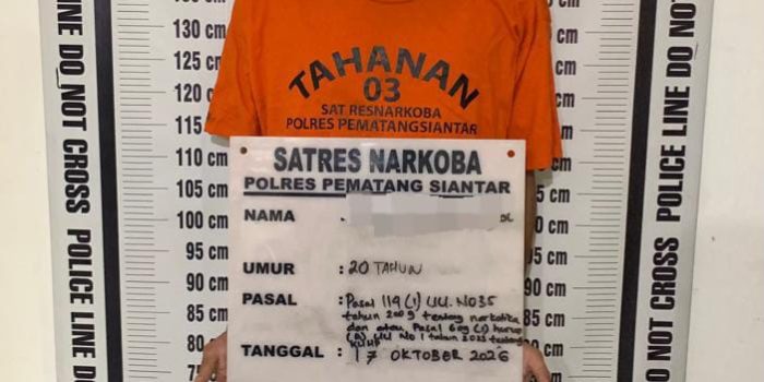 Polres Pematangsiantar Berhasil Amankan 2 Pemilik Sabu