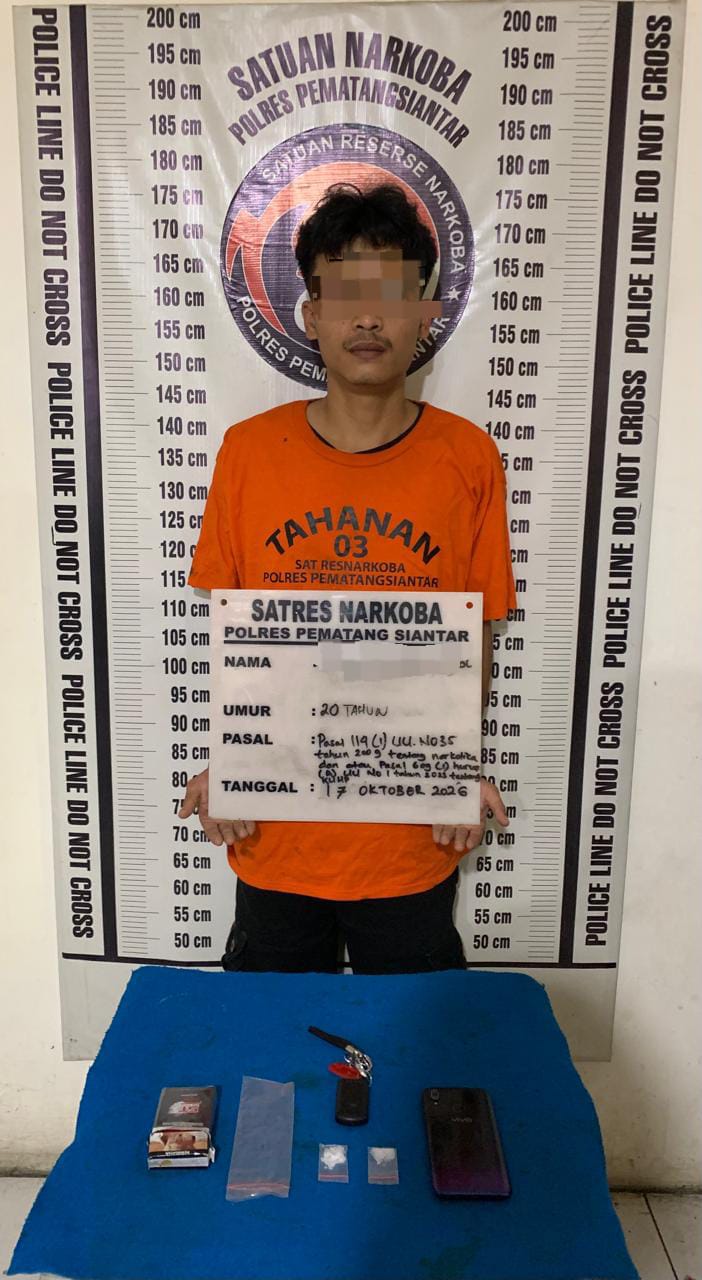 Polres Pematangsiantar Berhasil Amankan 2 Pemilik Sabu Polres Pematangsiantar Berhasil Amankan 2 Pemilik Sabu
